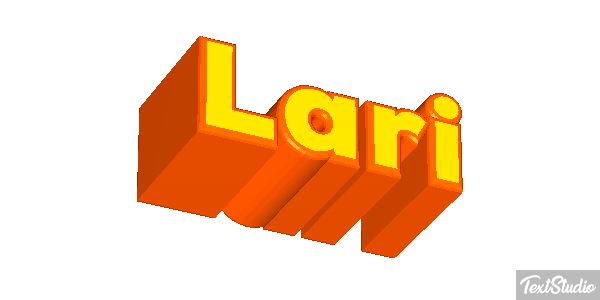 Lari Text effect
