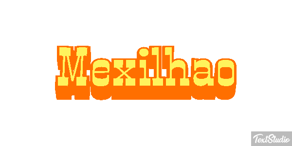 Mexilhão Effet de texte