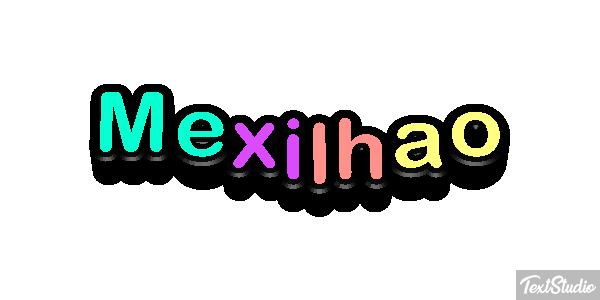 Mexilhão Effet de texte