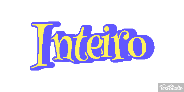 Inteiro Efeito do texto