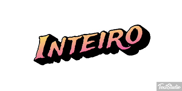 Inteiro Efeito do texto