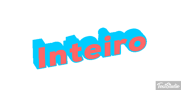Inteiro Efeito do texto