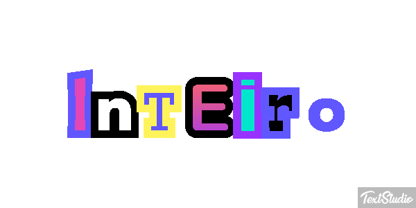 Inteiro Efeito do texto
