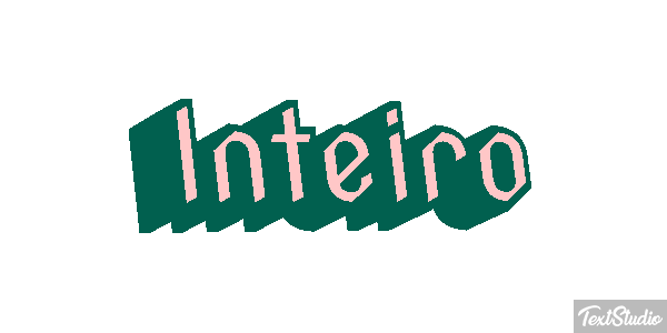 Inteiro Efeito do texto
