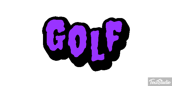 Golf Text effect