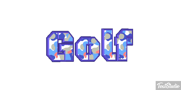 Golf Text effect