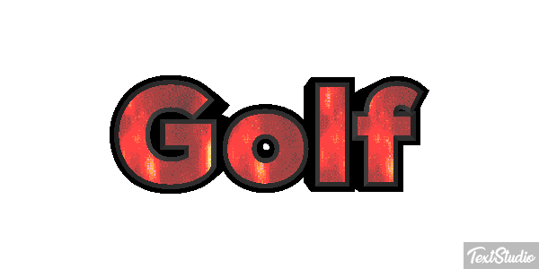 Golf Text effect