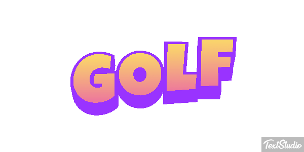 Golf Text effect