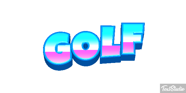 Golf Text effect