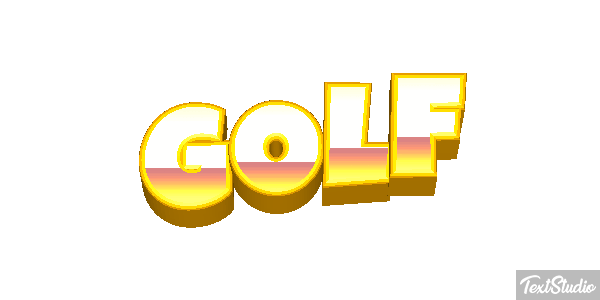 Golf Text effect