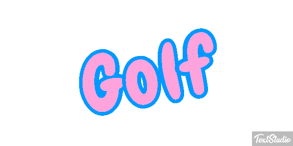 Golf Text effect