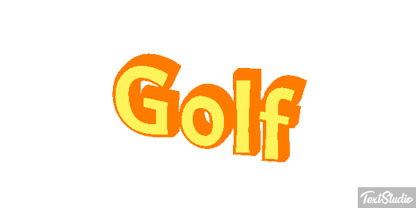 Golf Text effect