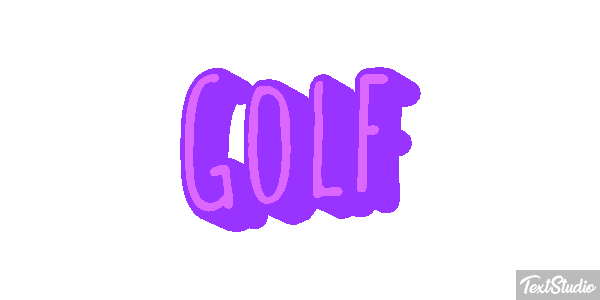 Golf Text effect