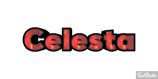Celesta Text effect