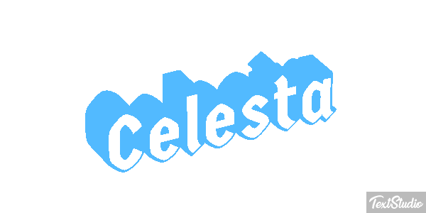 Celesta Text effect