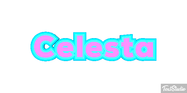 Celesta Text effect