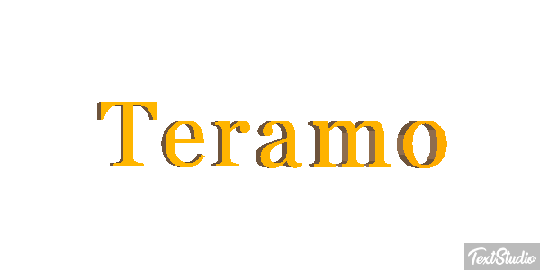 Teramo Efekt tekstowy