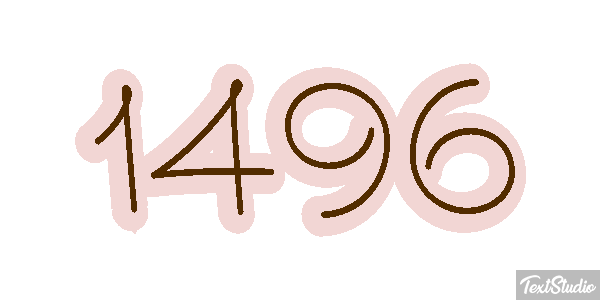 1496 Text effect