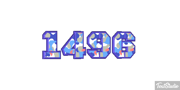 1496 Text effect