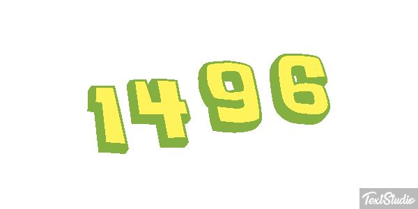 1496 Text effect