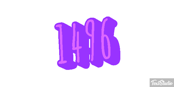 1496 Text effect