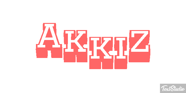 Akkiz Effetto testo