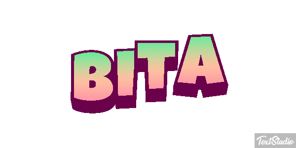 Bita Text effect