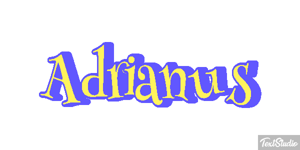 Adrianus Effet de texte
