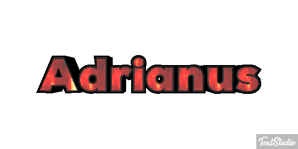 Adrianus Effet de texte