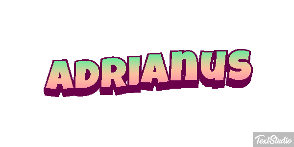 Adrianus Effet de texte