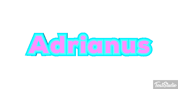 Adrianus Effet de texte