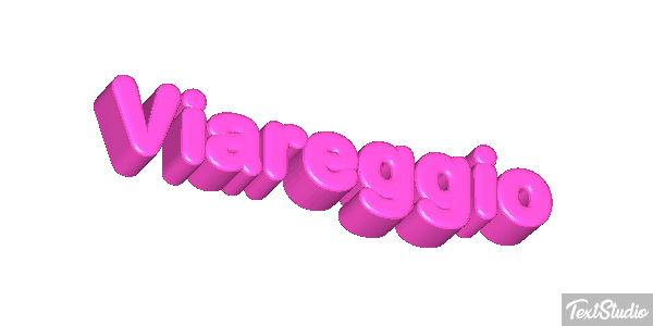 Viareggio Efecto de texto