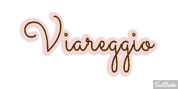 Viareggio Efecto de texto