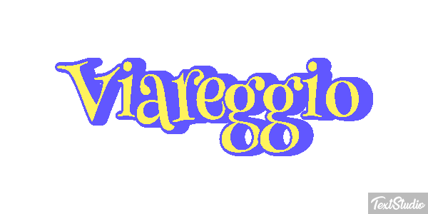 Viareggio Efecto de texto