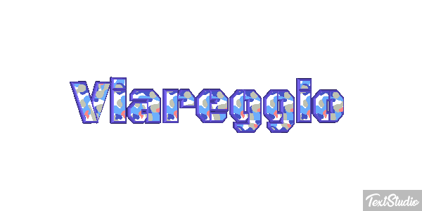 Viareggio Efecto de texto