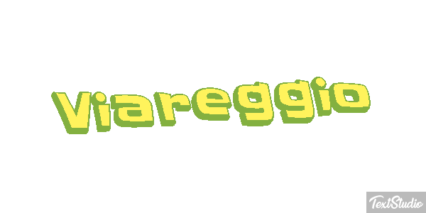 Viareggio Efecto de texto