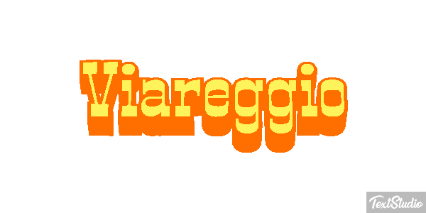 Viareggio Efecto de texto
