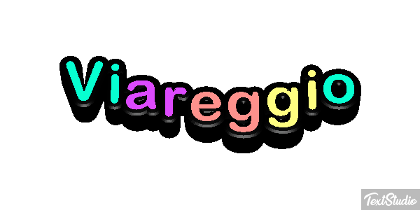 Viareggio Efecto de texto
