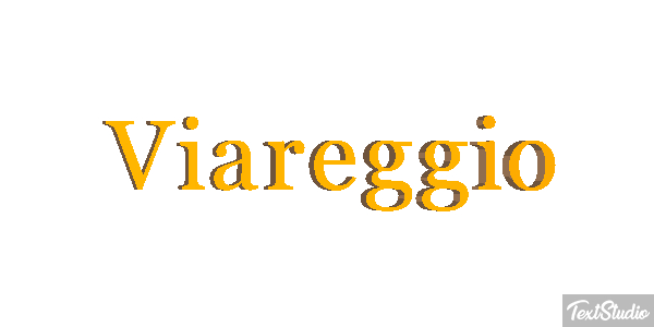 Viareggio Efecto de texto
