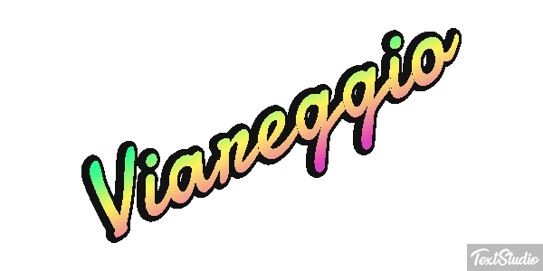 Viareggio Efecto de texto