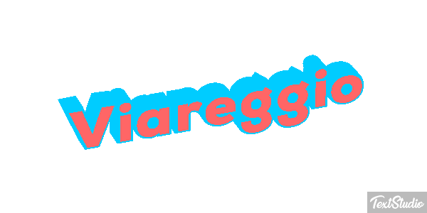 Viareggio Efecto de texto