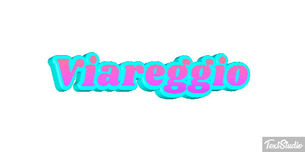 Viareggio Efecto de texto