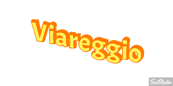 Viareggio Efecto de texto