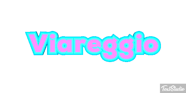 Viareggio Efecto de texto