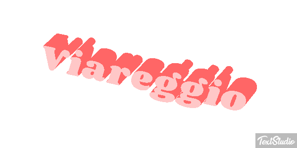 Viareggio Efecto de texto