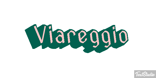 Viareggio Efecto de texto