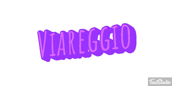 Viareggio Efecto de texto