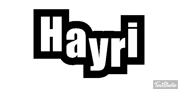 Hayri Effetto testo