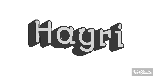 Hayri Effetto testo