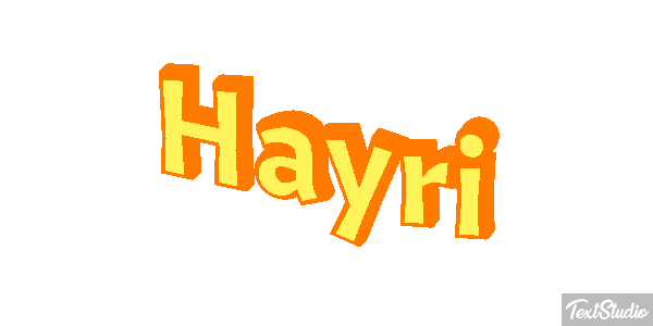 Hayri Effetto testo